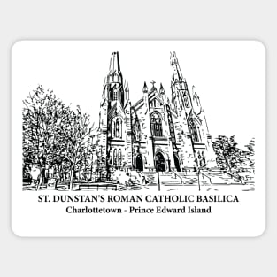 St. Dunstan's Roman Catholic Basilica - Charlottetown PEI Magnet